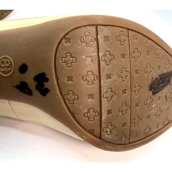 Aigner Taupe Patton Shoe Pump Women 8.5M - Picture 6 of 8